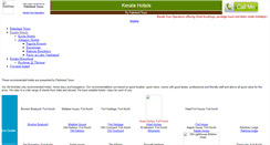 Desktop Screenshot of keralahotel.net